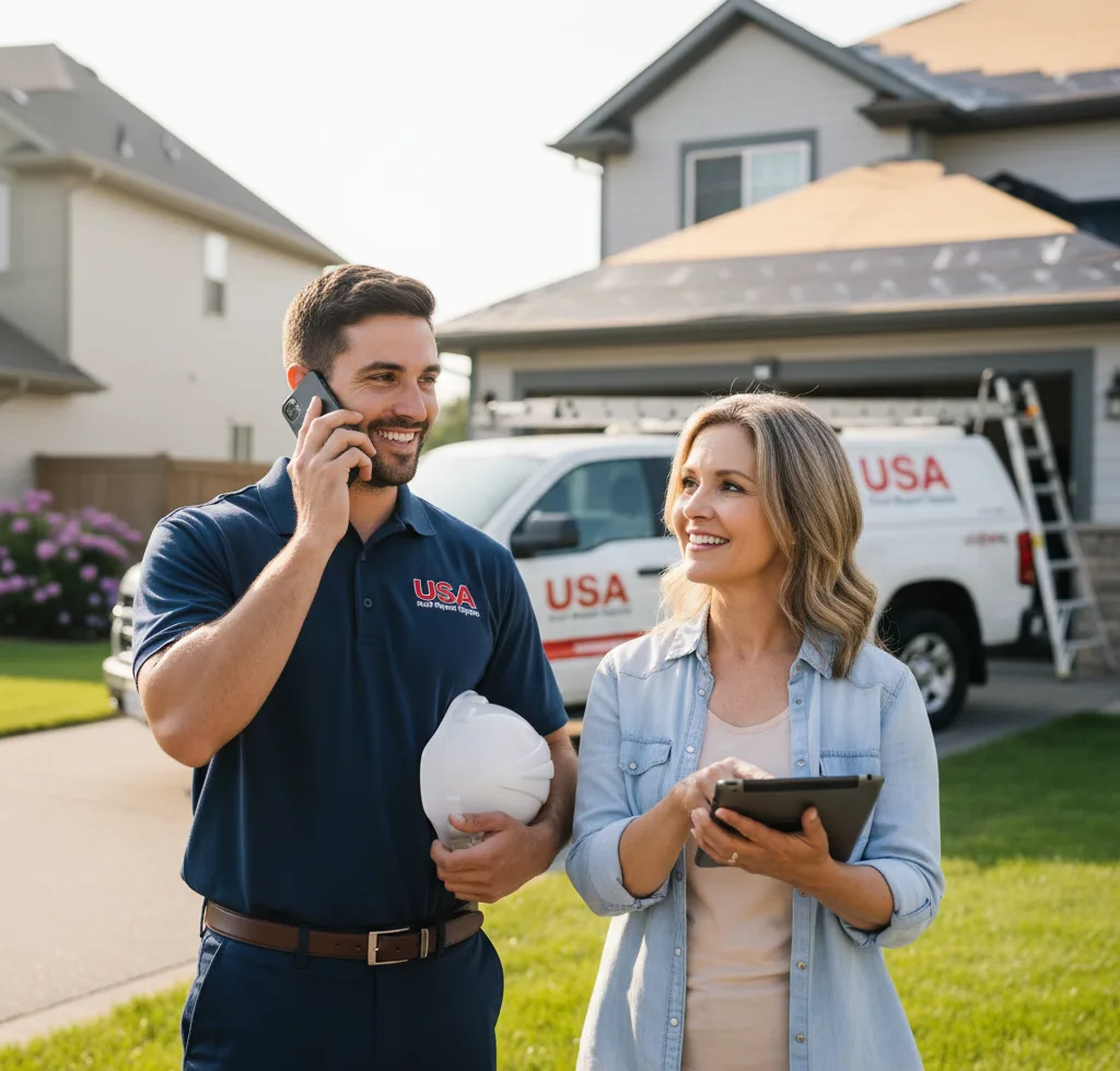 USA Roof Repair Experts customer support in Matthews